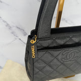 Chanel Coco Mark Caviar Handbag