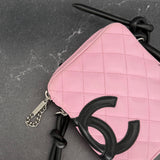 Chanel Cambon Line Pink Crossbody Bag