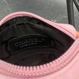 Chanel Cambon Line Pink Crossbody Bag