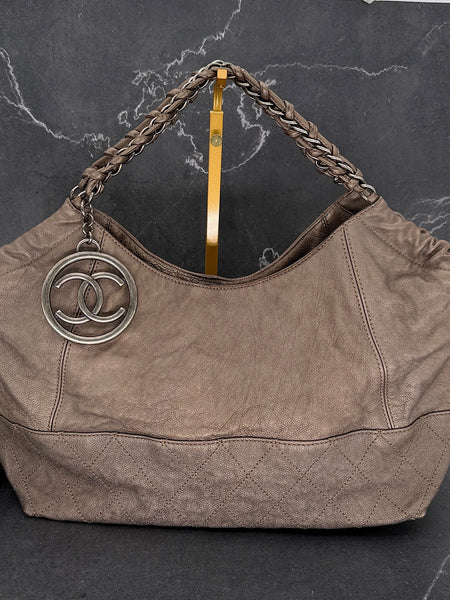 Chanel Coco Cabas Metallic Tote