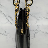 Chanel Classic Turnlock Tote in Caviar Leather