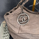Chanel Coco Cabas Metallic Tote
