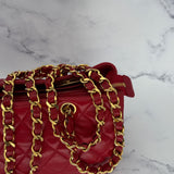 Chanel CC Double Chain Matelasse Bag