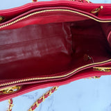 Chanel CC Double Chain Matelasse Bag