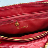 Chanel CC Double Chain Matelasse Bag