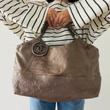 Chanel Coco Cabas Metallic Tote