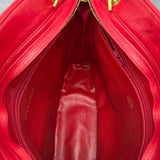 Chanel Matelasse CC Shoulder Bag in Red