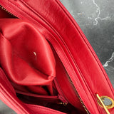 Chanel Matelasse CC Shoulder Bag in Red