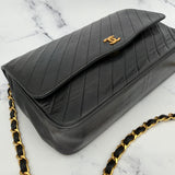 Chanel Timeless Classic Bias Stitching Flap