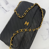 Chanel Timeless Classic Bias Stitching Flap