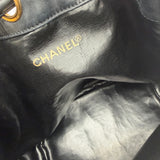 Chanel Decacoco Lambskin Drawstring Bag