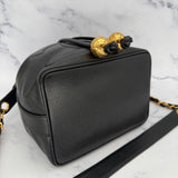 Chanel Decacoco Drawstring Bag in Caviar