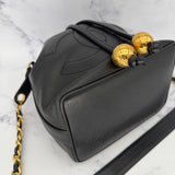 Chanel Decacoco Drawstring Bag in Caviar