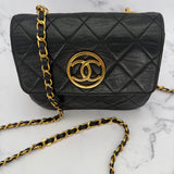 Chanel Coco Mark Matelasse Chain Bag