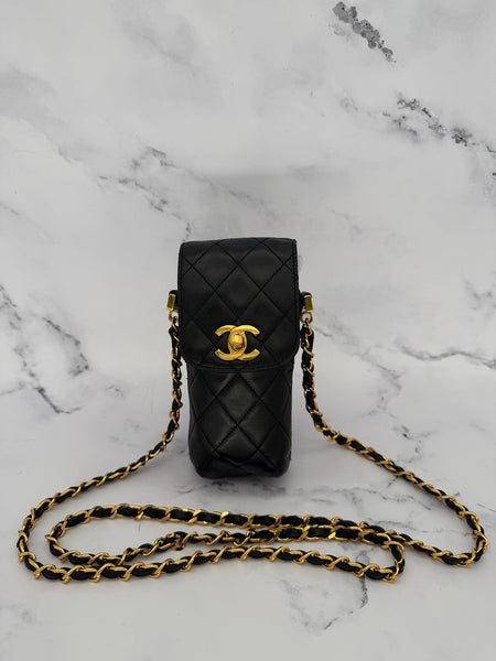 Chanel Turnlock Mini Bag with Chain