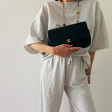 Chanel Timeless Classic Bias Stitching Flap