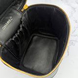 Chanel Vintage Caviar Vanity Case