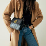 Chanel Coco Mark Matelasse Chain Bag