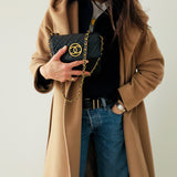 Chanel Coco Mark Matelasse Chain Bag