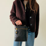 Chanel Vintage Caviar Vanity Case