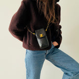 Chanel Turnlock Mini Bag with Chain